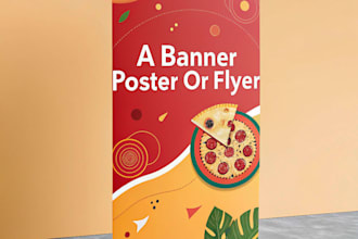 make design professional one pager, flyer, or poster