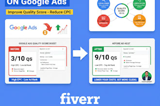 improve google ads quality score to lower your CPC