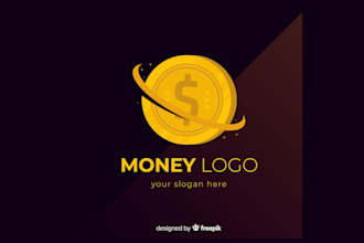 create attractive and imagination money logo design