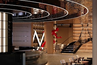 create highend 3d architectural renders and interior design
