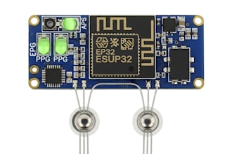 develop a complete wearable health monitoring device with pcb, sensors and eps32