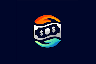 create creative and good looking money logo design