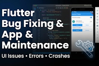 fix flutter bugs, errors, and app issues