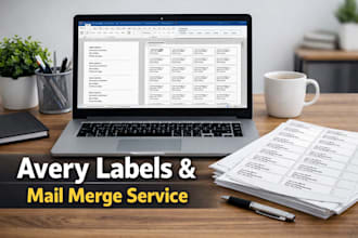 create avery 5160 and 5163 address labels with mail merge