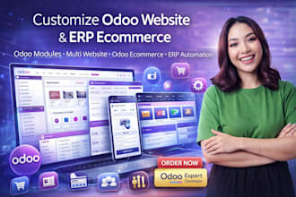 design professional odoo multi website and e commerce store