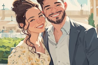 do disney cartoon portrait