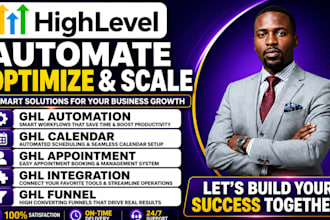 setup fix, gohighlevel landing page, sales funnel, website, ghl expert
