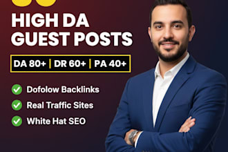 publish guest posts on high da sites with dofollow backlinks
