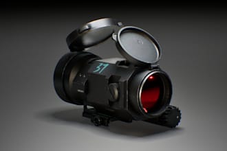 create game ready 3d props
