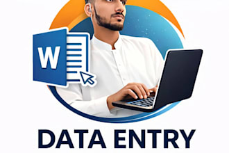 do any type of typing work for you on any plat form
