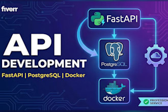 build high performance apis with fastapi, docker, postgres