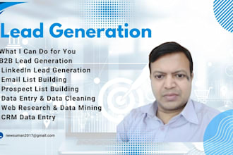 do targeted b2b lead generation and linkedin leads