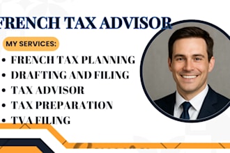 prepare your french tax return and tva filing