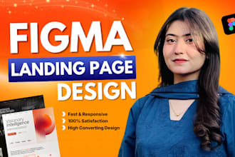 do figma landing page design, figma design website, ui ux design, website mockup