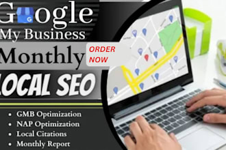 do monthly gmb local SEO and local citations