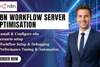 install, configure, and optimize your n8n workflow automation server