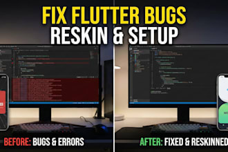 fix bugs, customize, and upgrade your flutter app