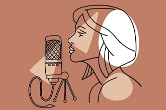 record a professional bengali and english female voice over