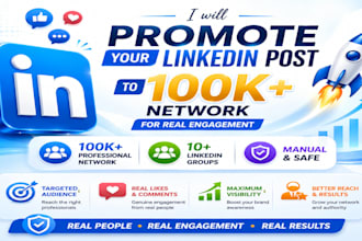 promote your linkedin post to targeted audience