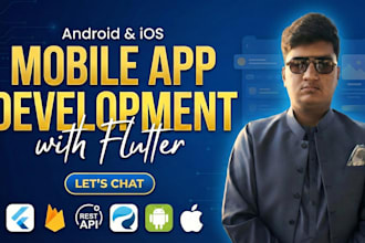 be your expert flutter app developer for ios and android