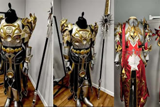 3d cosplay creation wearable cosplay armor eva foam halloween 3d mask 3d helmet
