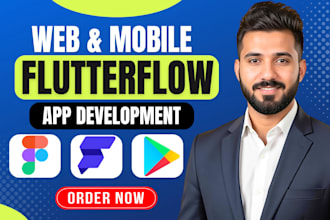 do enterprise flutter development, flutter flow app, mvp, web, backend developer
