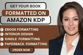 format paperback and hardcover books with clean, modern interior design