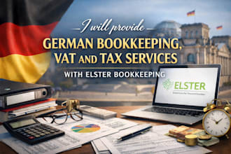 provide german bookkeeping, vat and tax services