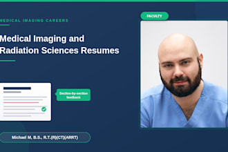 professionally review your medical imaging resume