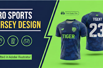 design professional sports sublimation jerseys for your team