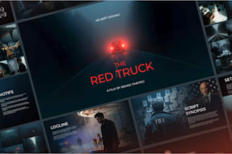 design film pitch deck tv web series pitch deck design movie pitch deck tv show