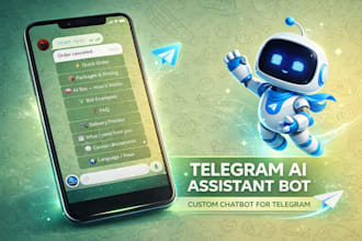 build a telegram bot for automation, leads, or support