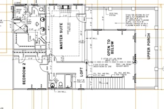 convert PDF, sketch or image to autocad dwg drawing