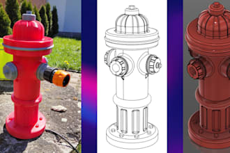 create professional 3d cad models