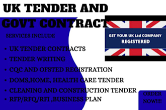 find nhs tender, bid for uk service tender, homecare tender, secure rfp, rfi,rfq