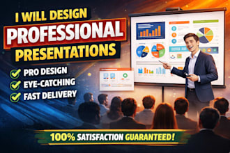 make a professional presentation