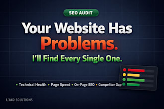 perform a SEO audit of your website with an action plan