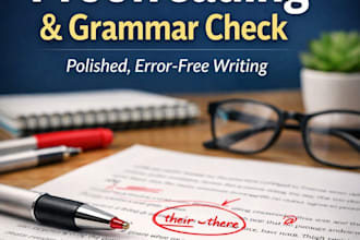 proofread and correct grammar in your document