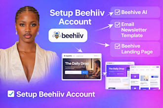 setup beehiiv ai email newsletter template zoho crm ghl VA notion pipedrive crm