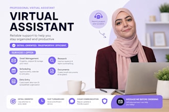 be your reliable virtual assistant for admin tasks, scheduling, and data