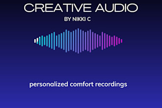 provide warm, supportive, custom audio messages