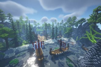 build what you need on minecraft
