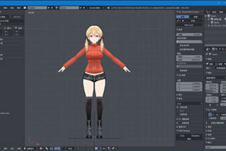 expertly convert rig and optimize vrchat avatar for PC and quest with stunning