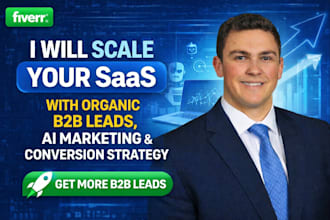 grow your saas using organic b2b marketing lead conversion strategy ai promotion
