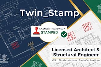 licensed architect structural engineer ohio florida montana south carolina lowa