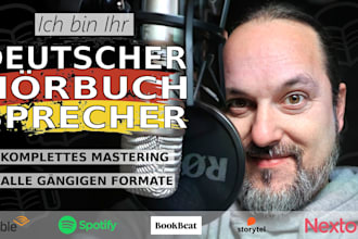 ein professionelles hoerbuch aufnehmen und mastern