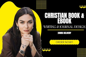 christian ghostwriting, daily devotional non fiction ghostwriter, prayer journal