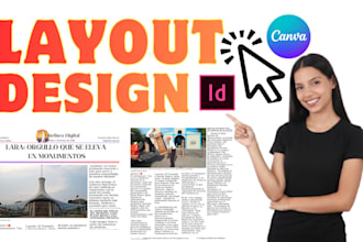 provide professional layout design for magazines, newspapers, and cookbook