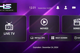 recompile iptv apps with logo, icon unique for iptv smarters xciptv ibo player