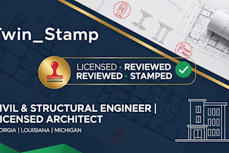 civil and structural engineer licensed architect georgia louisiana michigan